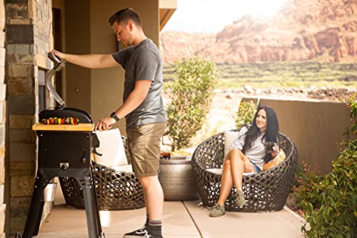 Camp Chef PG20CT Woodwind WiFi 20 Pellet Grill, Black