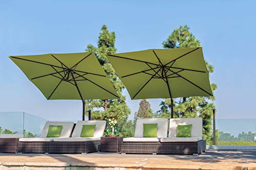 SimplyShade Skye Patio Umbrella in Red