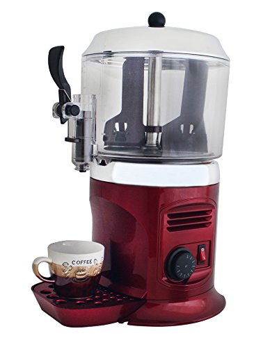 Red 110V 5Liter Hot Chocolate Dispenser Making Beverage Machine HC02-B