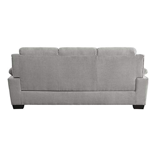 Lexicon Jett Living Room Sofa, Light Gray