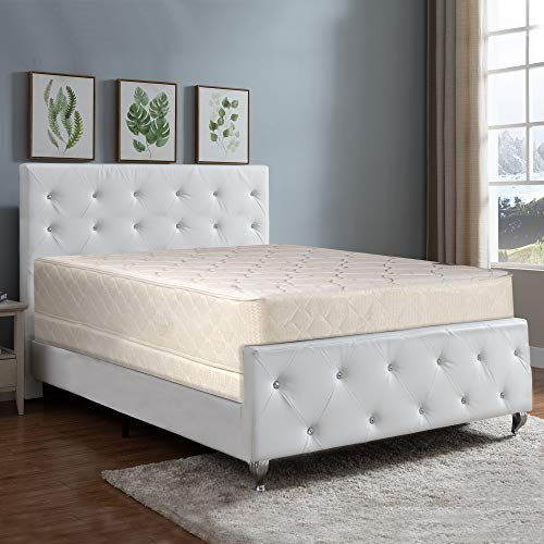 Nutan 10-Inch Medium plush Tight top Innerspring Fully Assembled Mattress, Good For The Back Queen