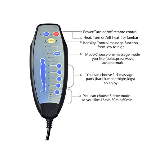 B BAIJIAWEI Fabric Electric Recliner Chair - Heated Vibration Massage Sofa with USB Charge Port - Microfiber Reclining Sofa for Home, Living Room, Bedroom