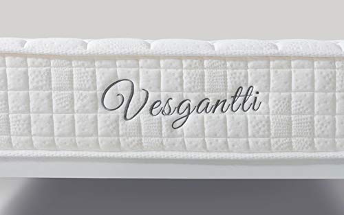 Full Mattress - Vesgantti 9.4 Inch Innerspring Multilayer Hybrid Full Mattress - Ergonomic Design with Breathable Foam and Pocket Spring Mattress Full Size - Tight Top Series Medium Plush Feel