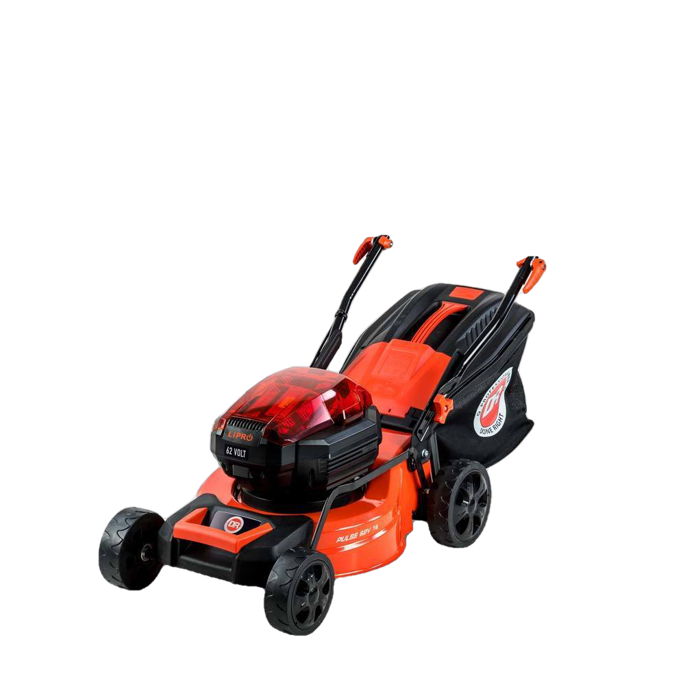 DR PRO‑16 CE73016XEN0 Pulse 62V Battery Powered Electric Lawn Mower New