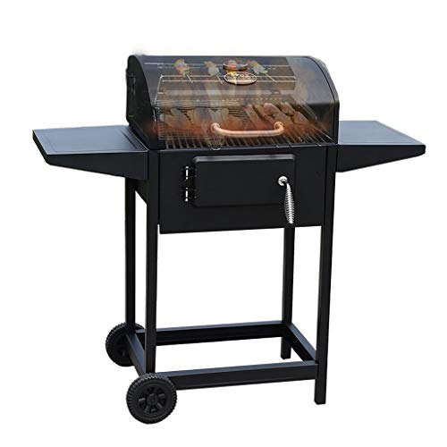 TBUDAR Barbecue Grill Large Outdoor Barbecue Home Charcoal Grill Field Barbecue Portable BBQ Grill
