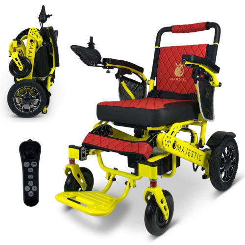 ComfyGO Majestic IQ-7000-AF Remote Control Automatic Folding Electric Wheelchair New