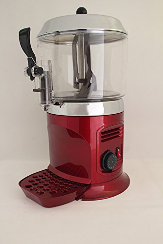 Red 110V 5Liter Hot Chocolate Dispenser Making Beverage Machine HC02-B