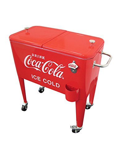 Leigh Country CP 98108 Retro Metal Coca-Cola Cooler, 60 Quart