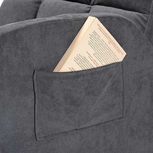 Baxton Studio Belden Living Room Sets, Grey/Black