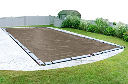 Robelle 433060R Premium-Mesh XL Taupe Mesh Winter Pool Cover for In-Ground Swimming Pools, 30 x 60-ft. In-Ground Pool