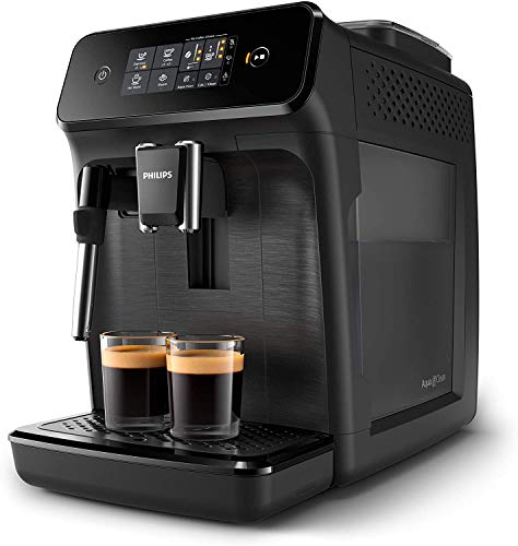 Philips 1200-Series Fully Automatic Espresso Machine w/Milk Frother (EP1220/04)