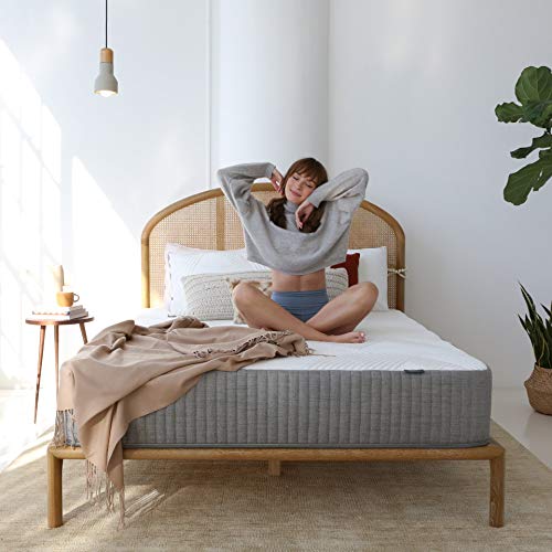 Brentwood Home Cypress Classic Cooling Charcoal Infused Hybrid Mattress, Non-Toxic, Made in California, 11-Inch, Twin Size