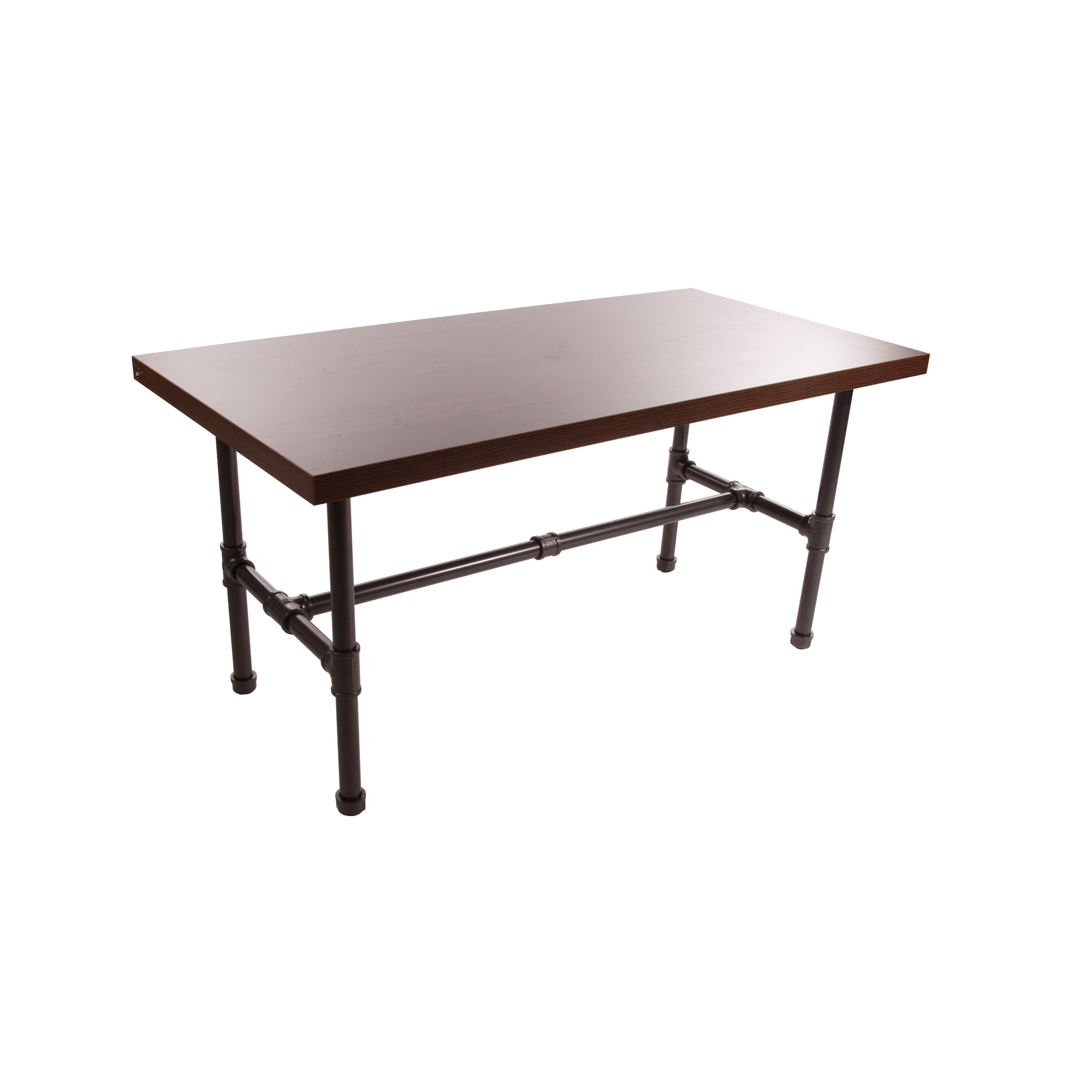 Econoco Pipeline Small Nesting Table-Dark Brown Top