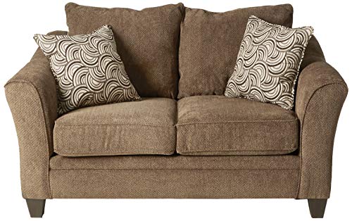 Lane Home Furnishings 6485-02 Albany Truffle Loveseat, Brown