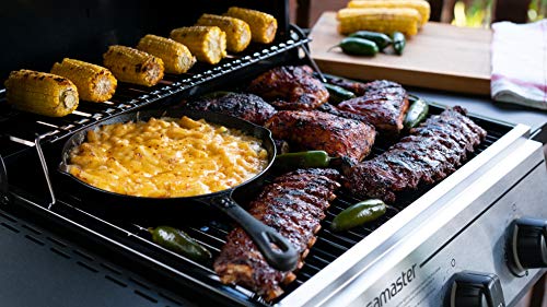 Megamaster 720-0988EA Propane Gas Grill, Black/Silver