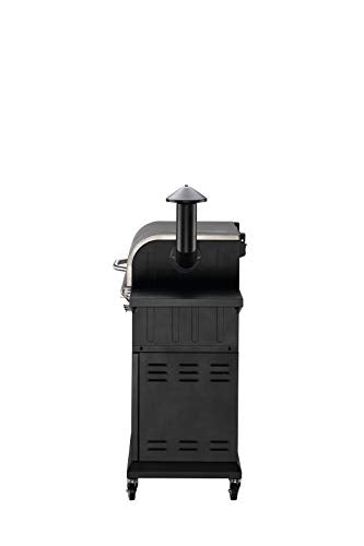 Z GRILLS ZPG-600D3E Grill & Smoker 8 in 1 Grill 600D3E Wood Pellet Grill & Electric Smoker BBQ Combo with Auto Temperature Control | 2021 Upgrade | 573 sq in Silver