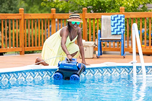 Blue Wave NE9864 Indigo Pool Robotic Cleaner, Blue, Black