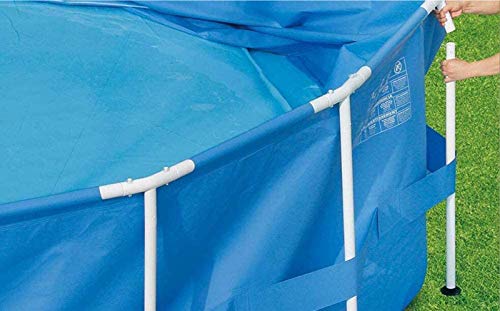 LYYJF Paddling Pool Swimming Pool Round Frame Above Ground Pool Pond Family Swimming Pool Metal Frame Structure Pool 120In×30In