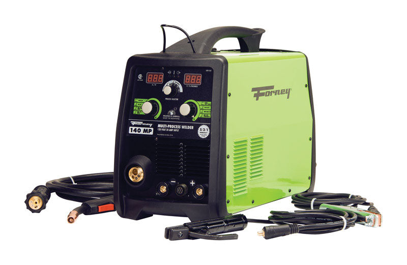 Forney  140 amps 115 volt DC  3-in-1 Welder  38 lb. Green