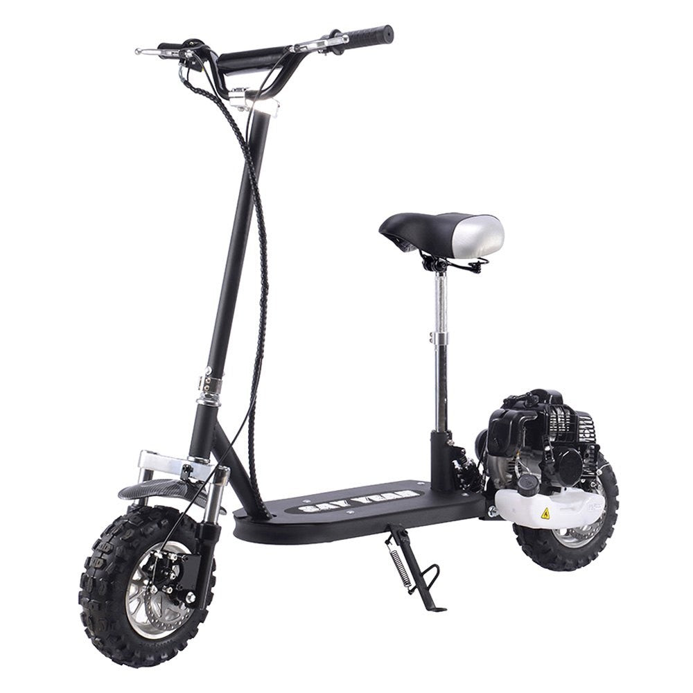 MotoTec Say Yeah 49cc Kids Black Gas Scooter