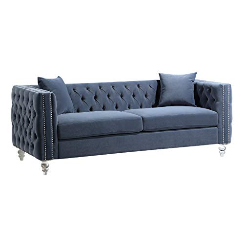 Lexicon Spencer Living Room Sofa, Blue