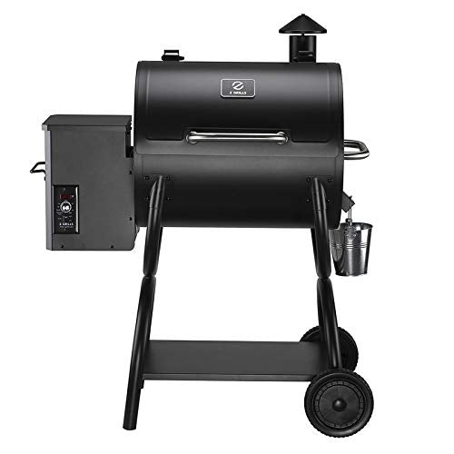 Z GRILLS 550A Wood Pellet Grill & Electric Smoker BBQ Combo with Auto Temperature Control | 2021 Upgrade | 590 sq in Black