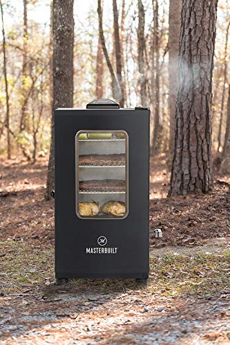 Masterbuilt MB20071619 Mes 140s Digital Electric Smoker, 40” Black + Window