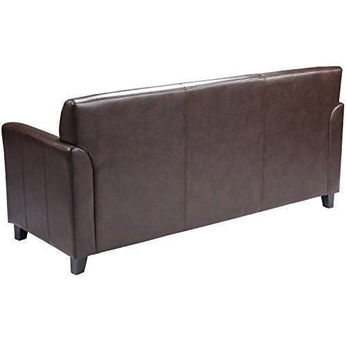 Flash Furniture HERCULES Diplomat Series Brown LeatherSoft Sofa