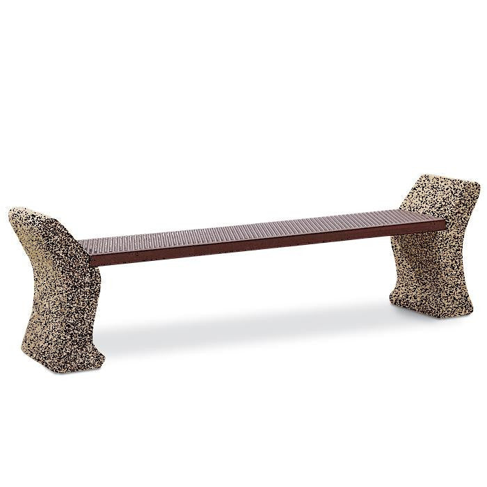 Egyptian 6' Expanded Steel Flat Bench