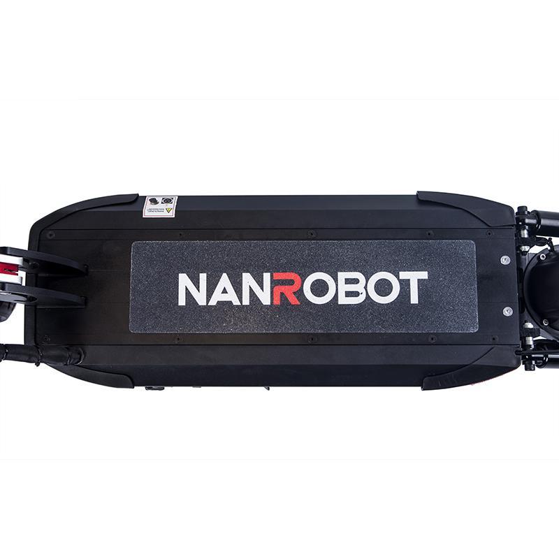 NanRobot D5+ 2.0 w/ Seat Foldable Lightweight 2000W 26ah 52V Electric Scooter Black New