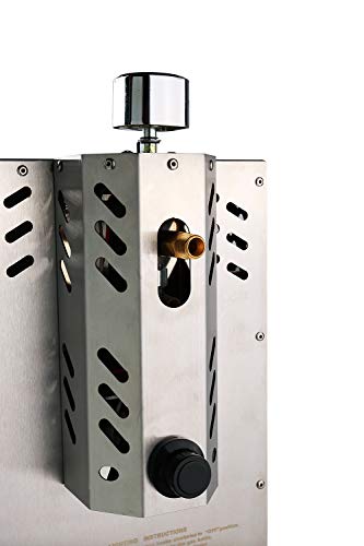 Zz Pro Commercial Infrared Steak Grill Broiler Propane Gas 1500℉ Smokeless Made of 100% Stainless Steel Perfect Steak Cooker Suitable for Businesses Industrial Kitchen