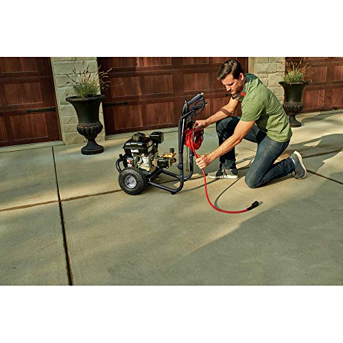 Briggs & Stratton ELITE3300 3300 MAX PSI at 2.4 GPM Gas Pressure Washer with Detergent Injection, 30-Foot EASYFlex High-Pressure Hose, and 5 Quick-Connect Nozzles