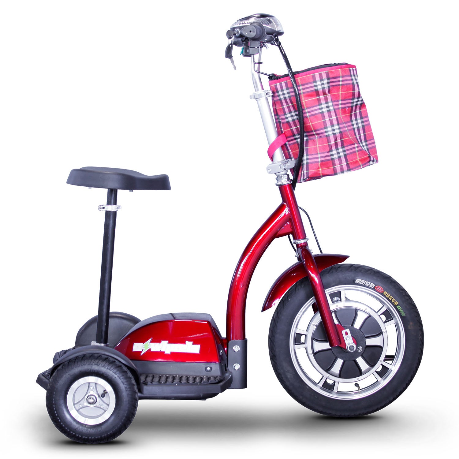 EWheels EW-18 Stand-in-Ride 3-Wheel Folding Mobility Scooter