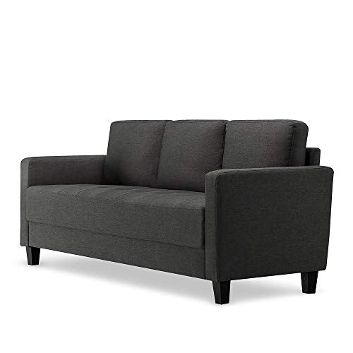 ZINUS Sunny Sofa Couch / Easy, Tool-Free Assembly, Steel Grey