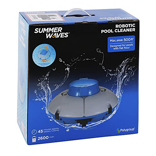 Summer Waves Robotic Pool Cleaner 500ft