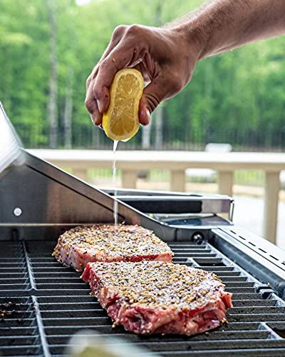 Monument Grills 17842 Stainless Steel 4 Burner Propane Gas Grill with Rotisserie Kit