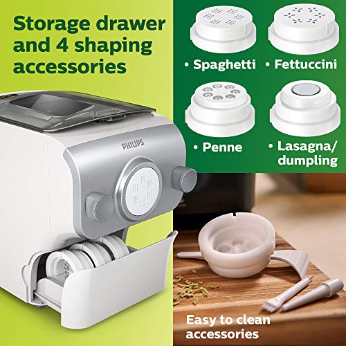 Philips Pasta and Noodle Maker Plus, Large, HR2375/06