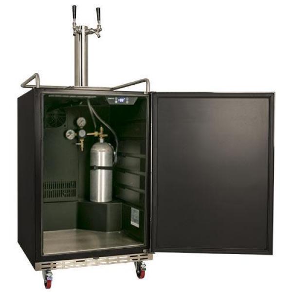 EdgeStar KC7000SSTWIN Kegerator Over-sized Twin Tap 24