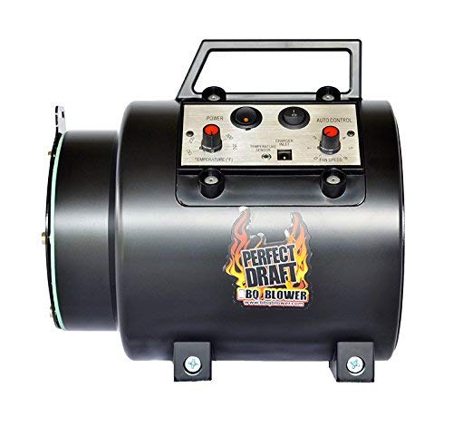 The Perfect Draft BBQ Blower - Automatic Temperature Control, Reduces Cooking Time, Use Less Wood