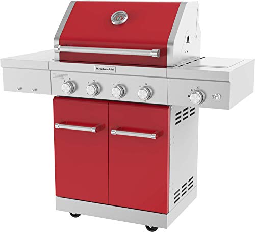 KitchenAid 720-0954R Propane Gas Grill, Red