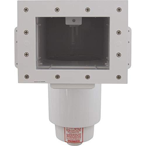 Pentair 84151500 Vinyl OM Circular Weir Admiral S15 Pool and Spa Skimmer, 1-1/2-Inch Threaded