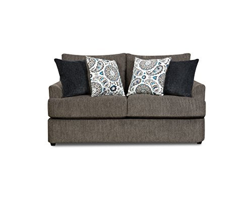 Lane Home Furnishings Grandstand Flannel Loveseat, Husk