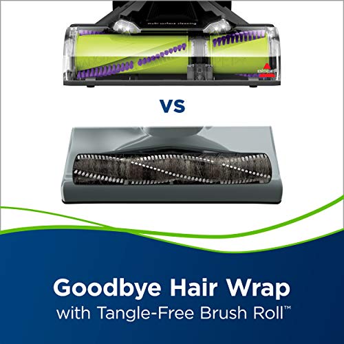 BISSELL Pet Hair Eraser Turbo Plus Lightweight Upright Vacuum Cleaner, 24613