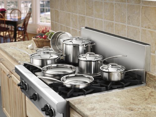 Cuisinart MCP-12N Multiclad Pro Stainless Steel 12-Piece Cookware Set