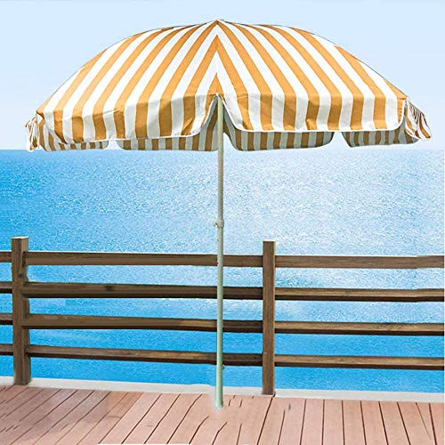 XXJJ Beach Umbrella Round Patio Umbrella Outdoor Garden Parasol, Base Not Included, for Sun Protection Sun Shade