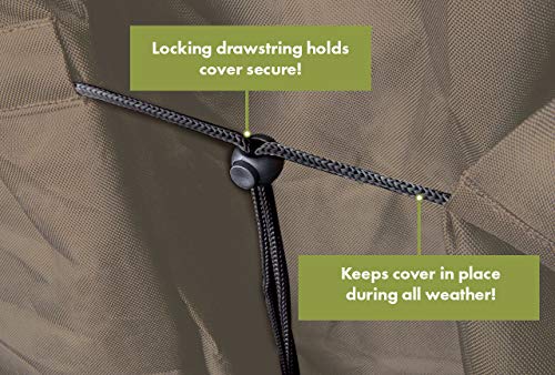 Cuisinart CGG-7400 Propane, 54 Inch, Full Size Four-Burner Gas Grill & GC-60T Heavy-Duty Barbecue Grill Cover, 60