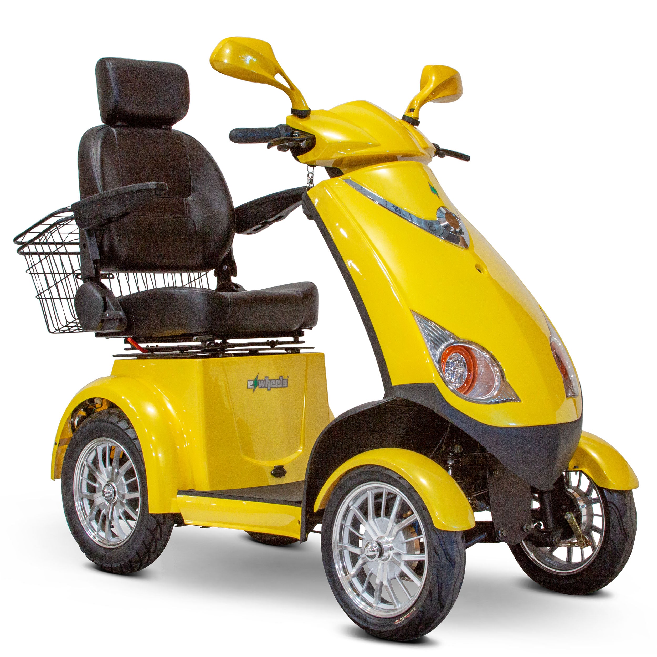 EWheels New & Improved EW-72 Scooter Heavy-Duty 4-Wheel Mobility Scooter