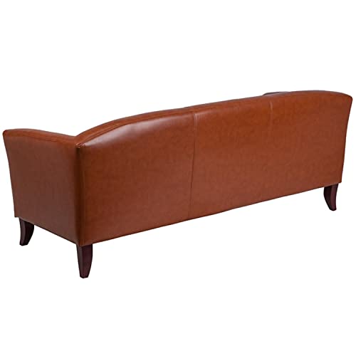 Flash Furniture HERCULES Imperial Series Cognac LeatherSoft Sofa