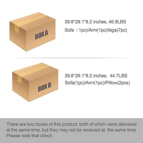 GYUTEI Convertible Sectional Sofa Folding Futon Sofa Modern Linen Fabric Couch 2 to 3 Seat Sofa Sectional with Reversible Chaise for Small Living Room,Apartment and Small Space(Dark Grey)