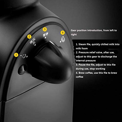 Espresso Machine with Milk Frothing Arm 5 Bar Pressure Pump,730W Coffee Maker 240Ml, Style Espresso Coffee Machine